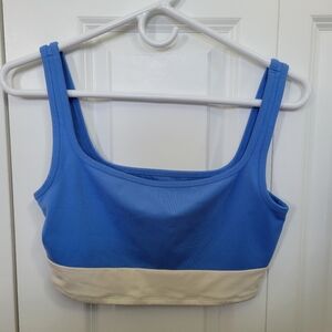 Reformation EcoStretch Blue Tank Top